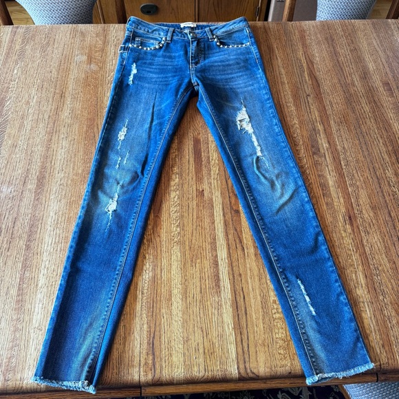 Zadig & Voltaire Eva Use Bleu Jeans Size 26 - Picture 2 of 12